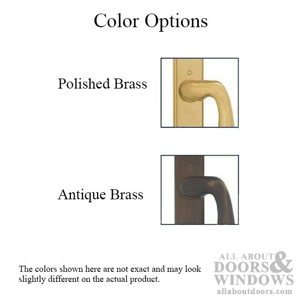 Sliding Door Dummy Handle | Handleset for Sliding Doors - Color Options