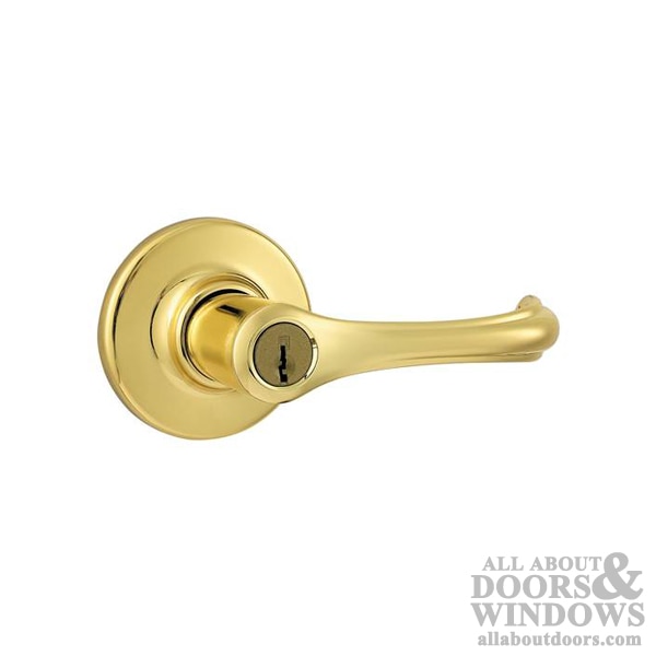 Kwikset 406dnl 3v1 Dorian Entry Door Lock W Free Interior Lever W New Chassis Latch Strike