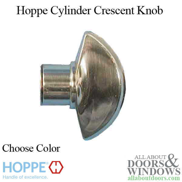 HOPPE crescent knob new style for non-logo cylinder