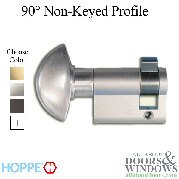 31.5/10 new style HOPPE non logo 90 non-keyed profile cylinder lock