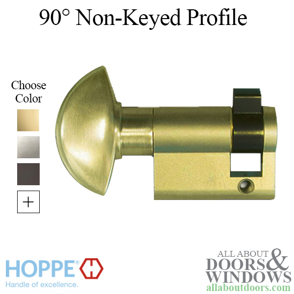 35.5/10 new style HOPPE inactive 90 non-keyed profile cylinder lock