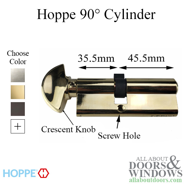 Hoppe Keyed Cylinder
