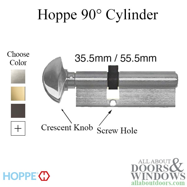 Profile Cylinder with Crescent Knob