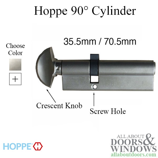 Profile Cylinder with Crescent Knob