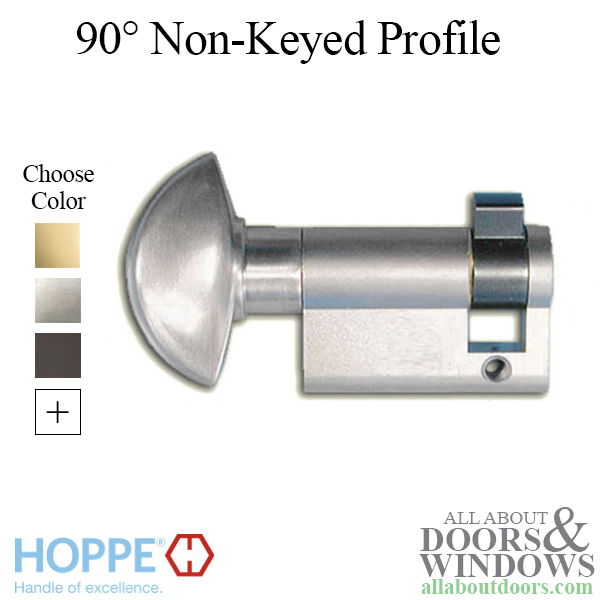 40.5/10 new style HOPPE inactive 90 non-keyed Profile cylinder lock