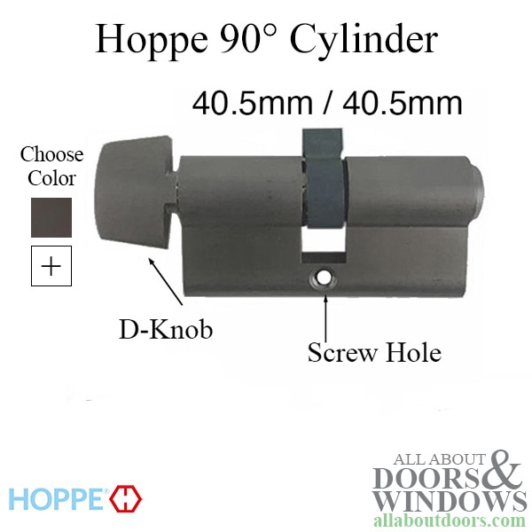 Keyed Dallas D-Knob Cylinder