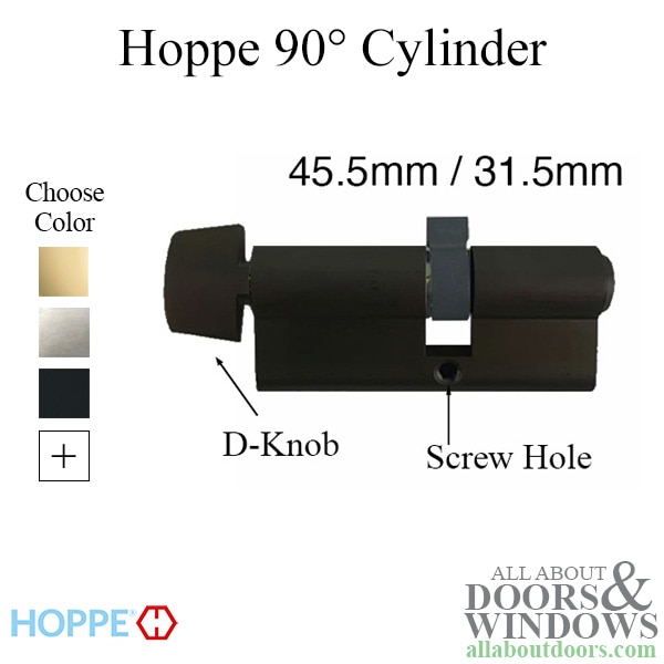 Profile Cylinder with D- Knob