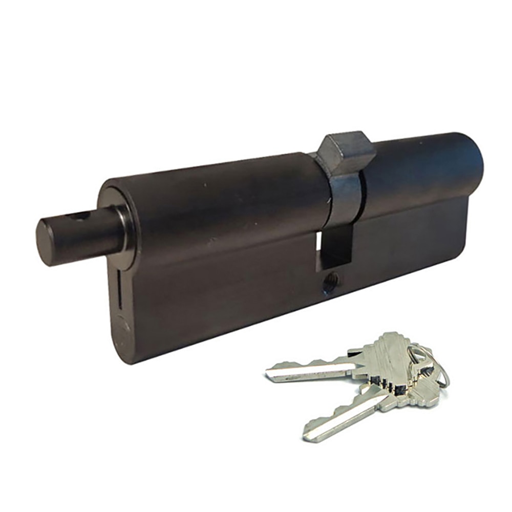 Keyed Euro Profile Cylinder with Tang, Schlage Keyway