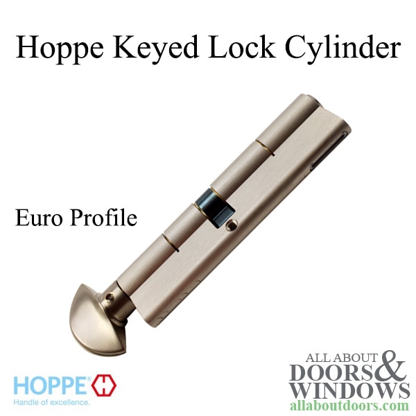 Hoppe 55.5/65.5 CES 121mm euro profile cylinder 360 degree