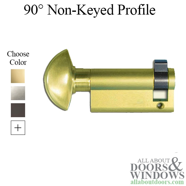 60.5/10 new style HOPPE inactive 90 non-keyed profile cylinder lock