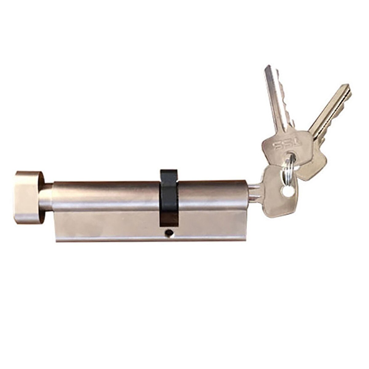 Exterior Keyed Euro Profile Cylinder with Thumbturn