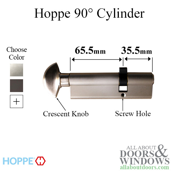Profile Cylinder with Crescent Knob