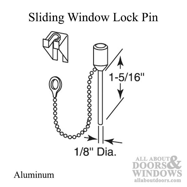 Locking Pin Dimensions