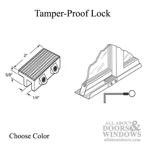 Tamper Proof Lock Dimensions