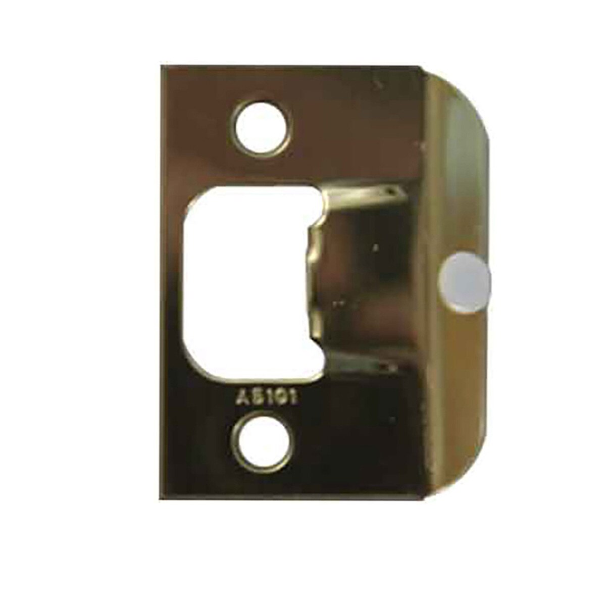Strike Part Strike Plate, ND, Square Corner with Button