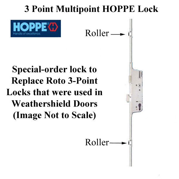 Hoppe 3 Point Replacement Multipoint Lock