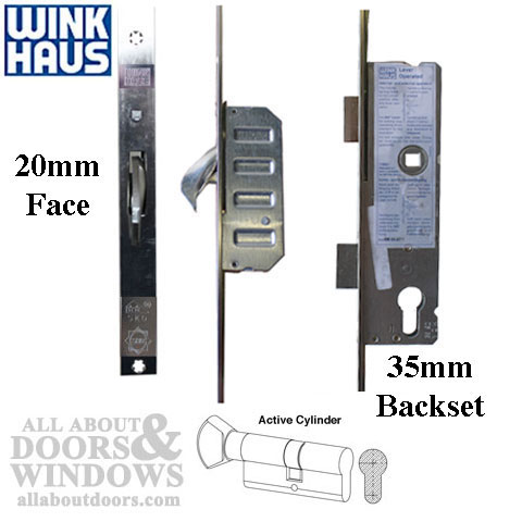 Winkhaus 20mm Cobra 35/92 Multipoint Lock System with Hooks