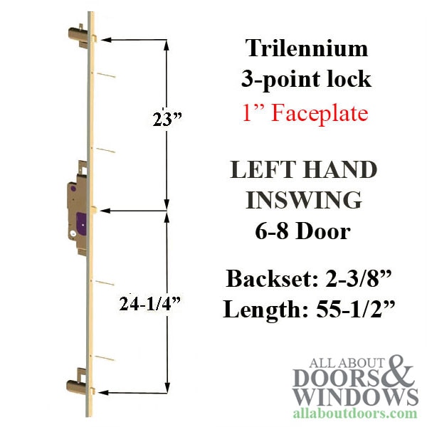 3000 Trilennium Multipoint Lock