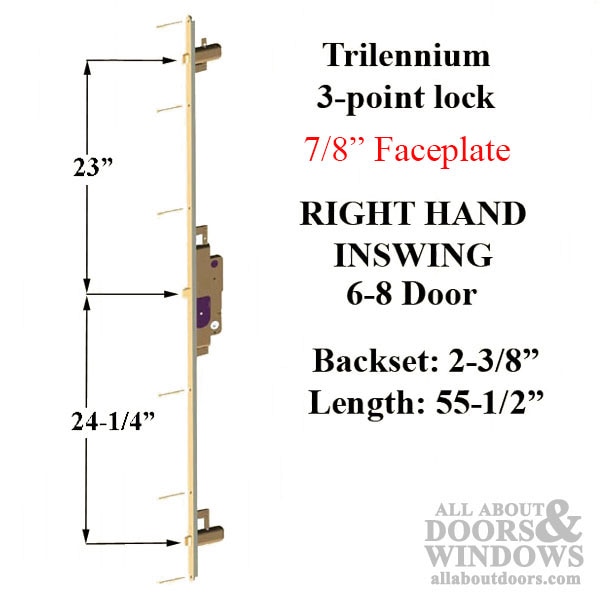 3070 Trilennium Multipoint Lock