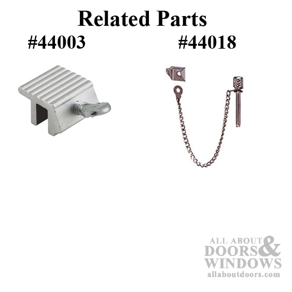 Sash Lock Brite Zinc Related Parts