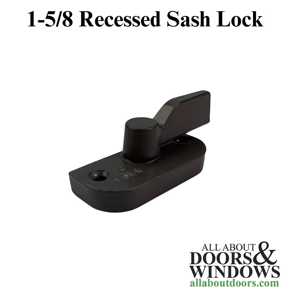 Truth Recessed Sash Lock - Bronze