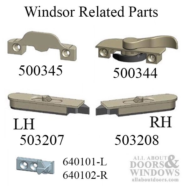 Sash lock Related items