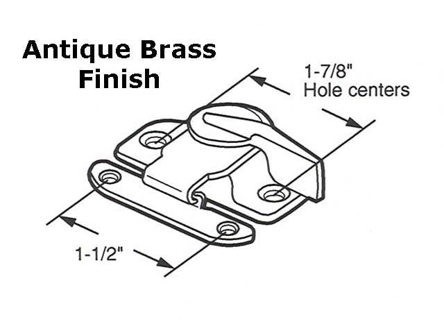 Sash/Cam Lock Hole Centers