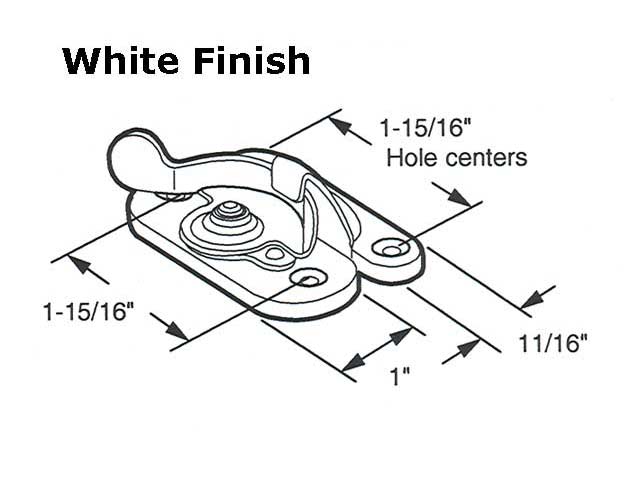Sash/Cam Dimensions