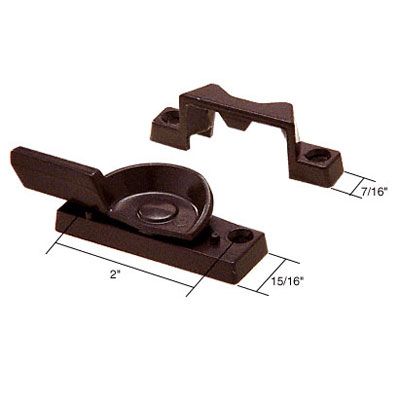 Sash/Cam Lock Dimensions