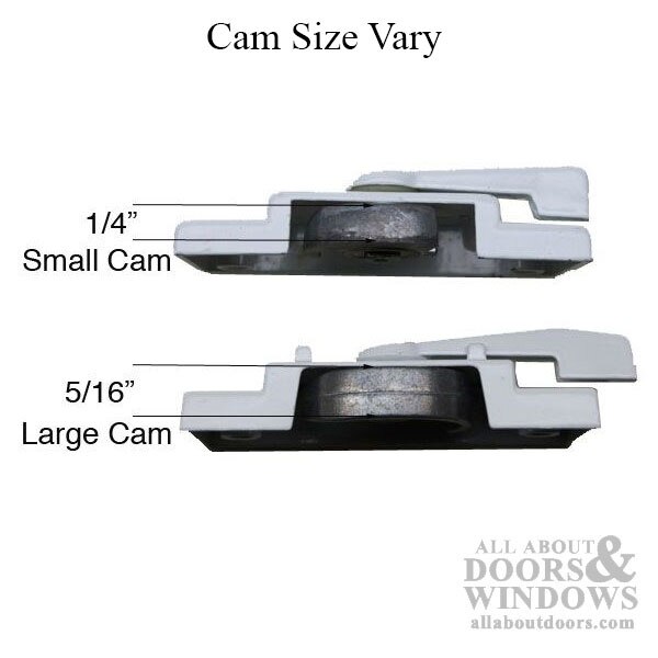 Truth Trimline Sweep Lock Cam Size