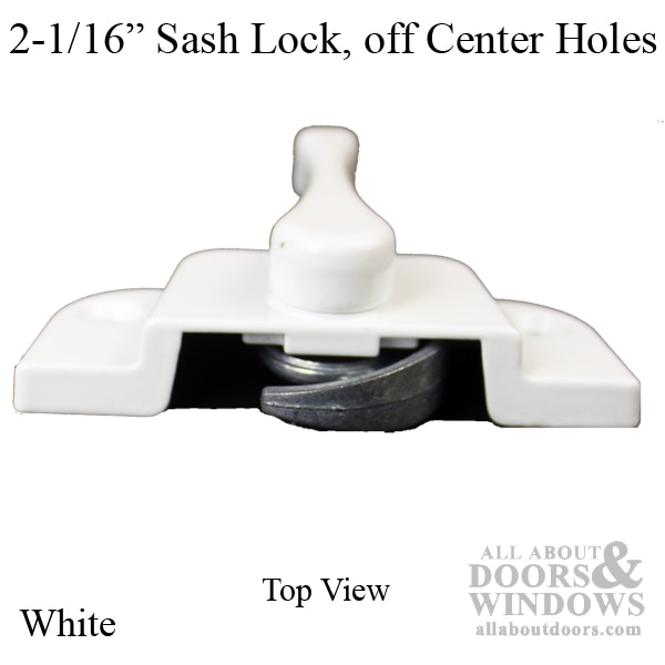 Sash Lock Top View