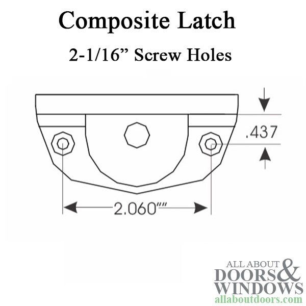 Genesis Sash Lock Dimensions