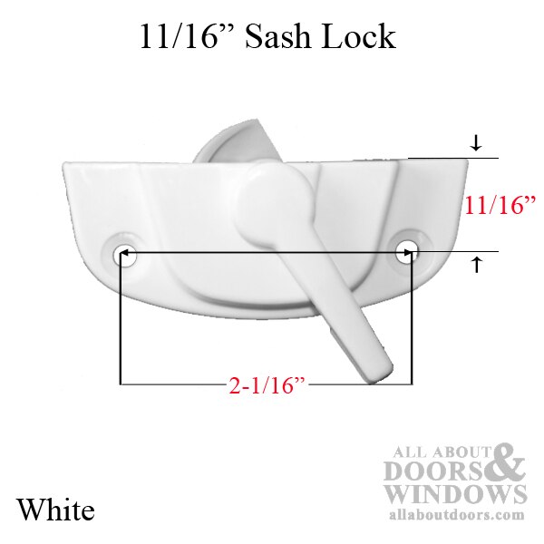 Genesis Sash Lock Dimensions