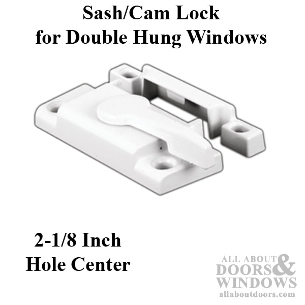 Sash/Cam Lock for Double Hung Windows