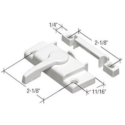 Sash/Cam Lock Dimensions