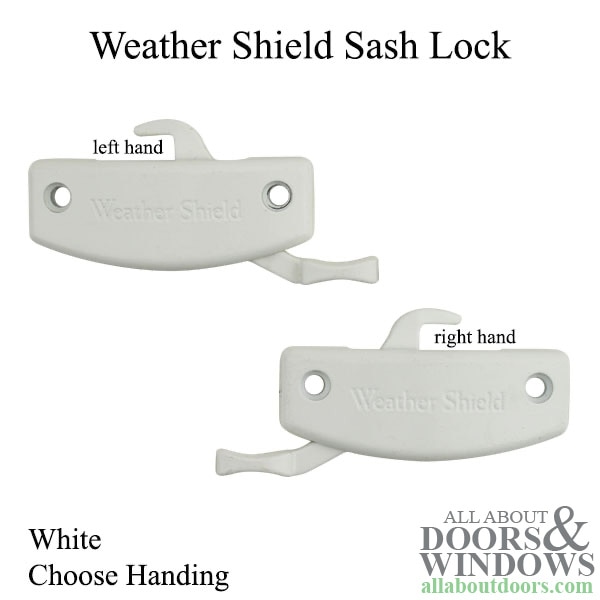 Weather Shield sash lock for single hung tilt window for Visions 2000