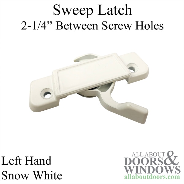 Sweep Latch Left Hand Dimensions