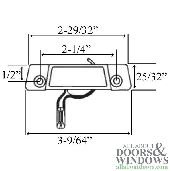 Sweep Latch Left Hand