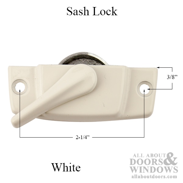 Sash Lock Dimensions