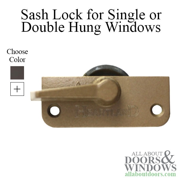 Sash Lock For Single or Double Hung Windows