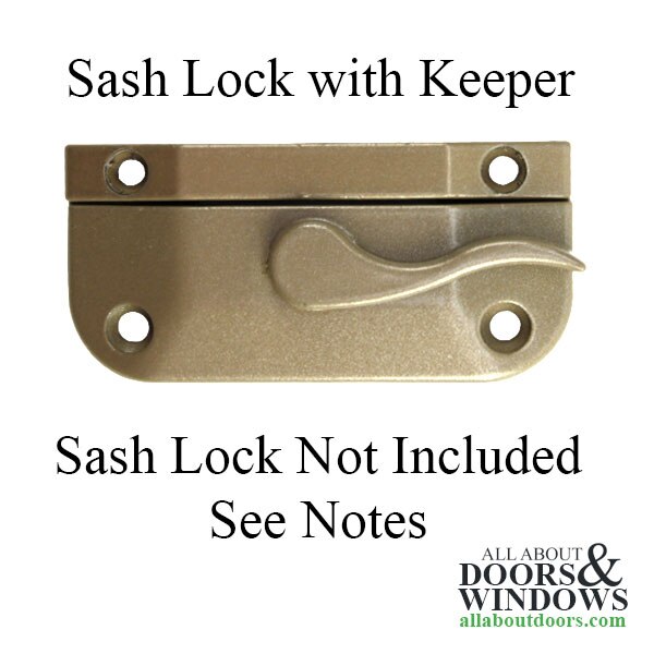 Truth Sash Lock Keeper, 2-1/16