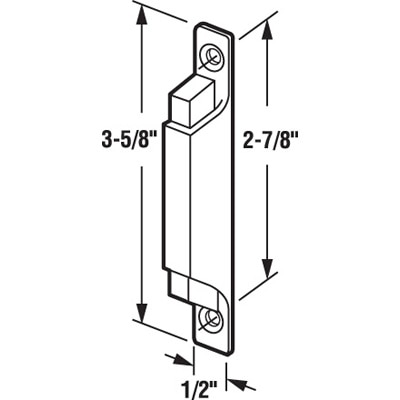 Latch & Pull Dimensions