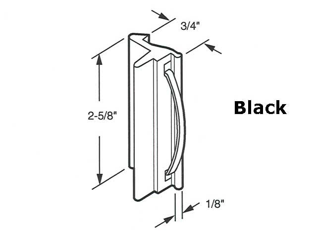 Latch/Pull Sliding Window Dimension