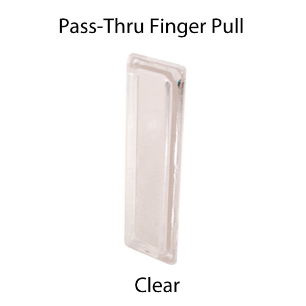 Pass-Thru Finger Pull