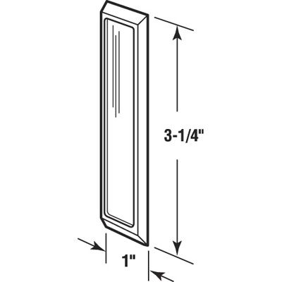 Pass-Thru Finger Pull Dimensions