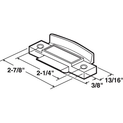 Latch & Pull Dimensions
