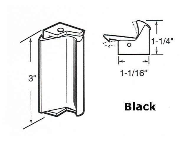 Latch & Pull Dimensions