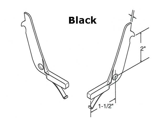 Latch & Pull Dimensions