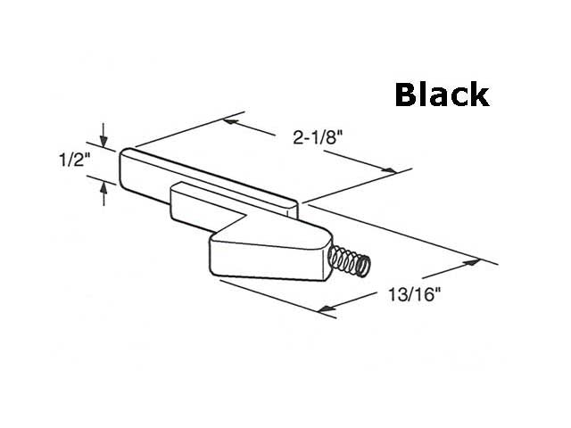 Latch & Pull Dimensions