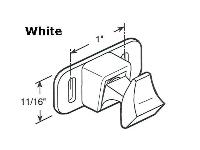 Spring Loaded Latch Dimensions